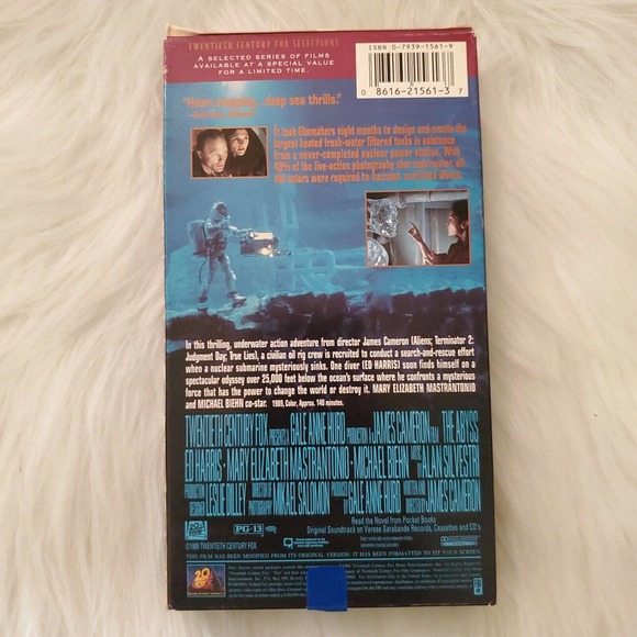 The Abyss VHS 2002 Selections - Picture 3 of 4